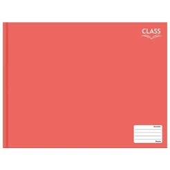 Caderno Cartografia e Desenho 24,8x19cm Brochura 96 Folhas Class Verm Foroni