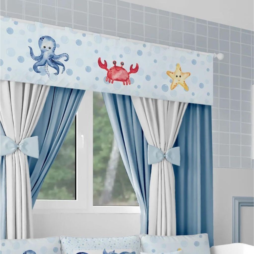 Cortina para Quarto de Bebê Voil: Onde Comprar | BuscaProdutos