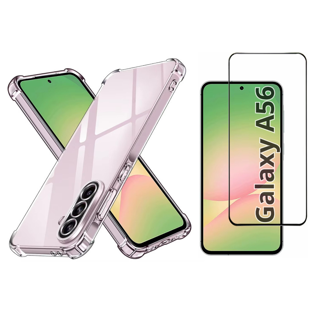 Capa Case Capinha Para Galaxy A56 5G + Película 3D Vidro Temperado