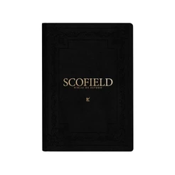Bíblia De Estudo Scofield | AEC | Letra Grande | Palavras de Jesus em Vermelho | Luxo Preta