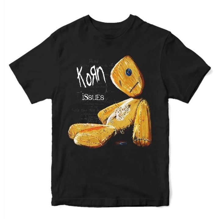 Camiseta Banda Korn Issues Rock look em Oferta na Shopee