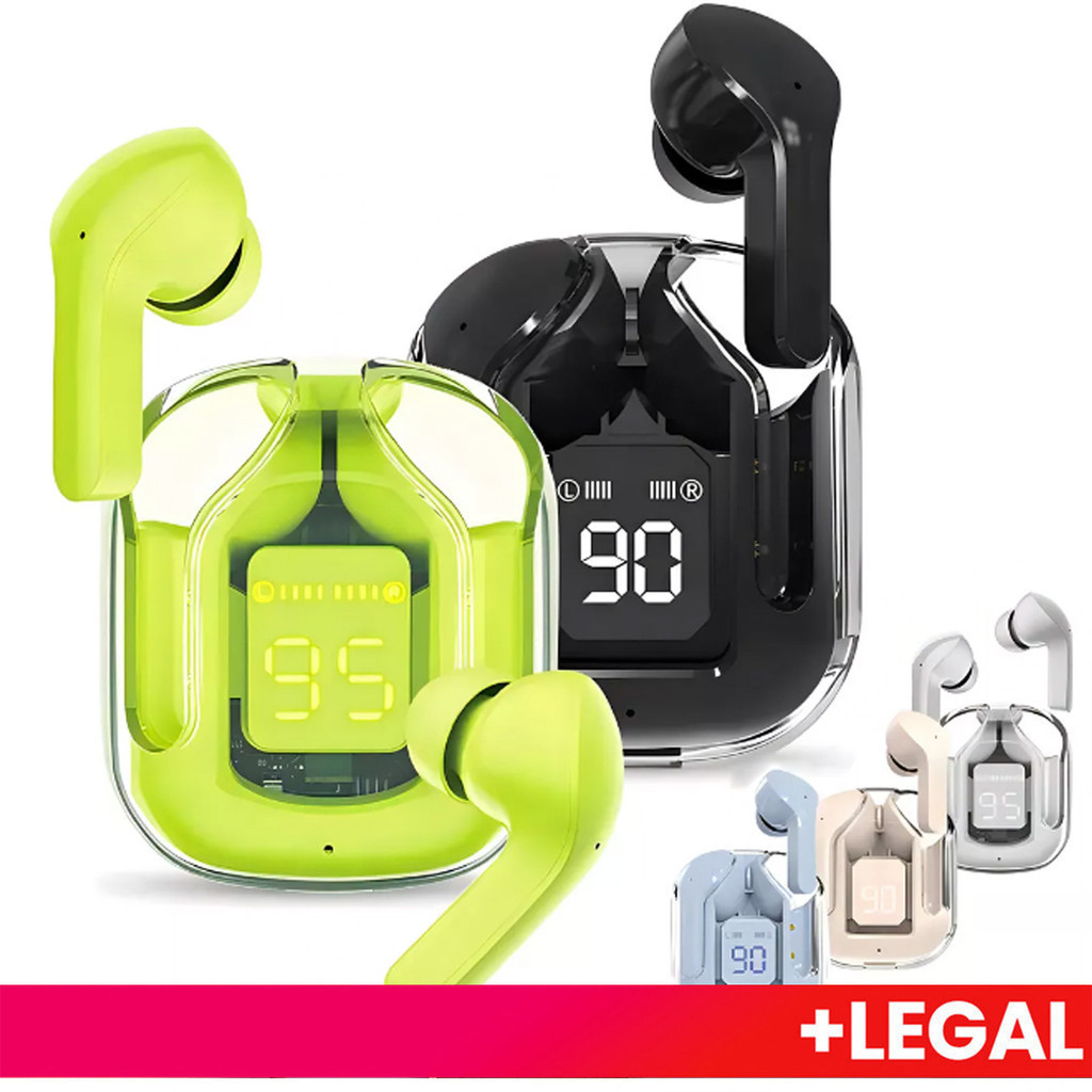 HQAi H4 8 Cores TWS Fone De Ouvido Sem Fio Bluetooth Embutido Com Microfone