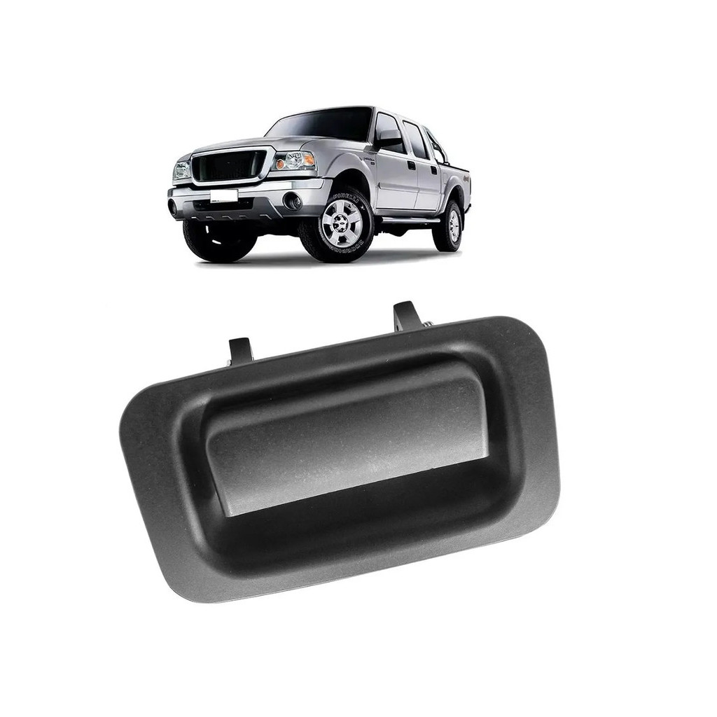 Macaneta Externa Ranger 2005 06 2007 08 2009 Preta Traseira Lado Motorista em Oferta na Shopee