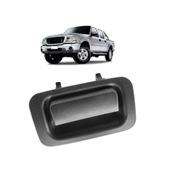 Macaneta Externa Ranger 2005 06 2007 08 2009 Preta Traseira Lado Motorista