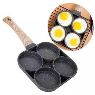 Frigideira Antiaderente 4 Partes Ovo Hambúrguer em Oferta na Shopee