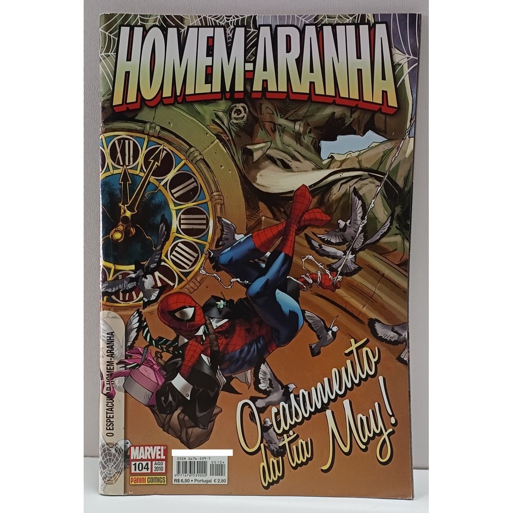 Hq Homem-Aranha Nº 104 - O Casamento da Tia May!