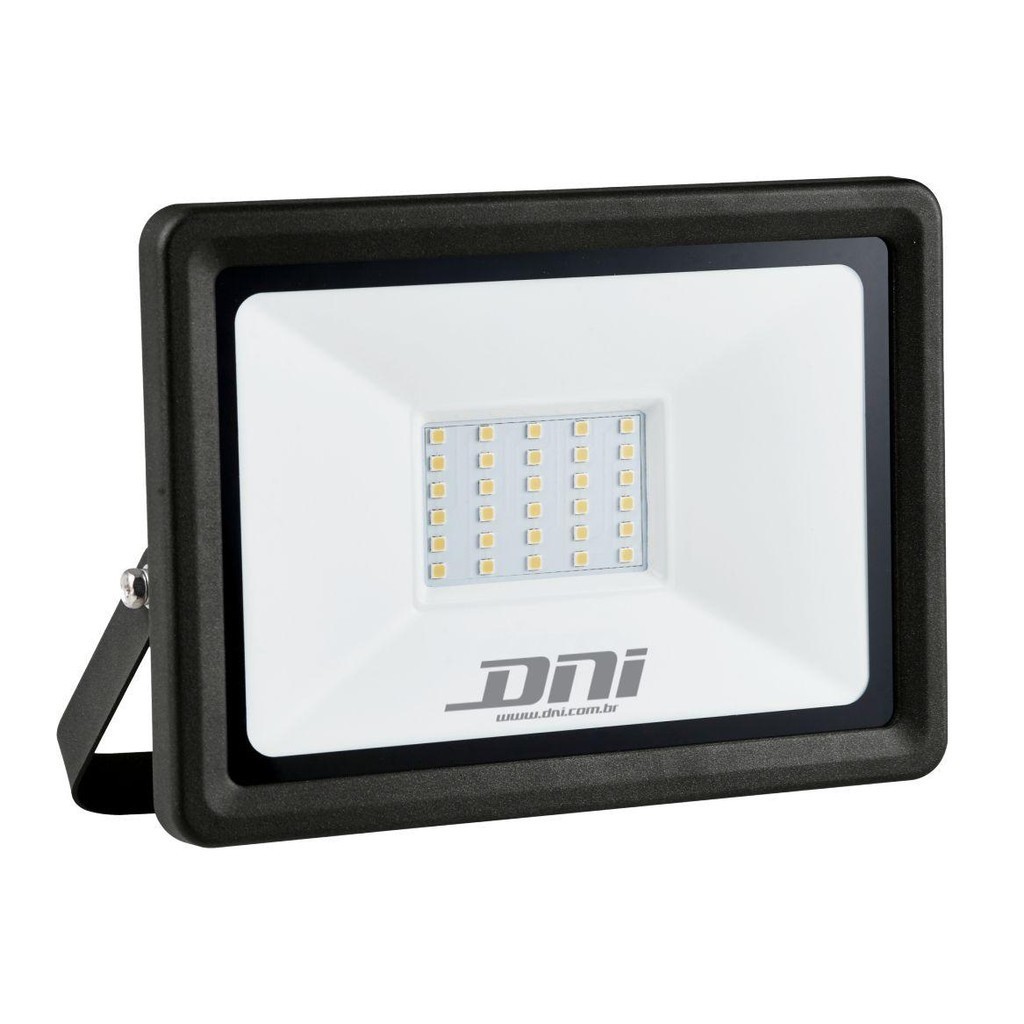 Refletor Holofote LED Branco Quente 10W - DNI 6064 - Home & Living