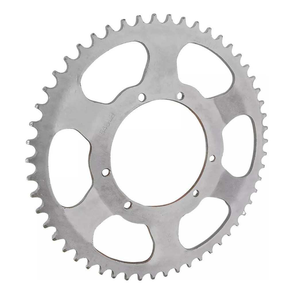 Coroa 54 Dentes Para  Mobilete Bikelete Caloi Monark 2 Tempos