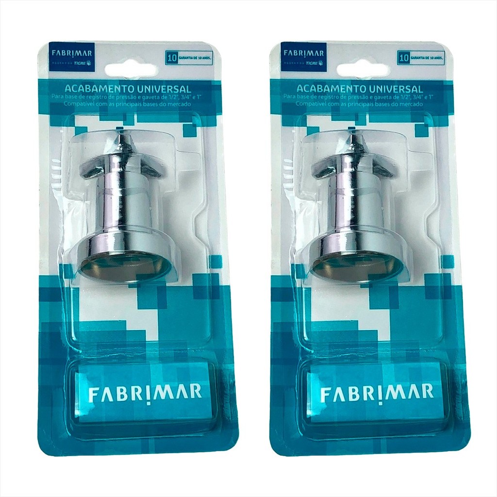 Acabamento 1/2 3/4 1 Pressão/ gaveta Gyro Universal Fabrimar Kit C/ 2 em Oferta na Shopee