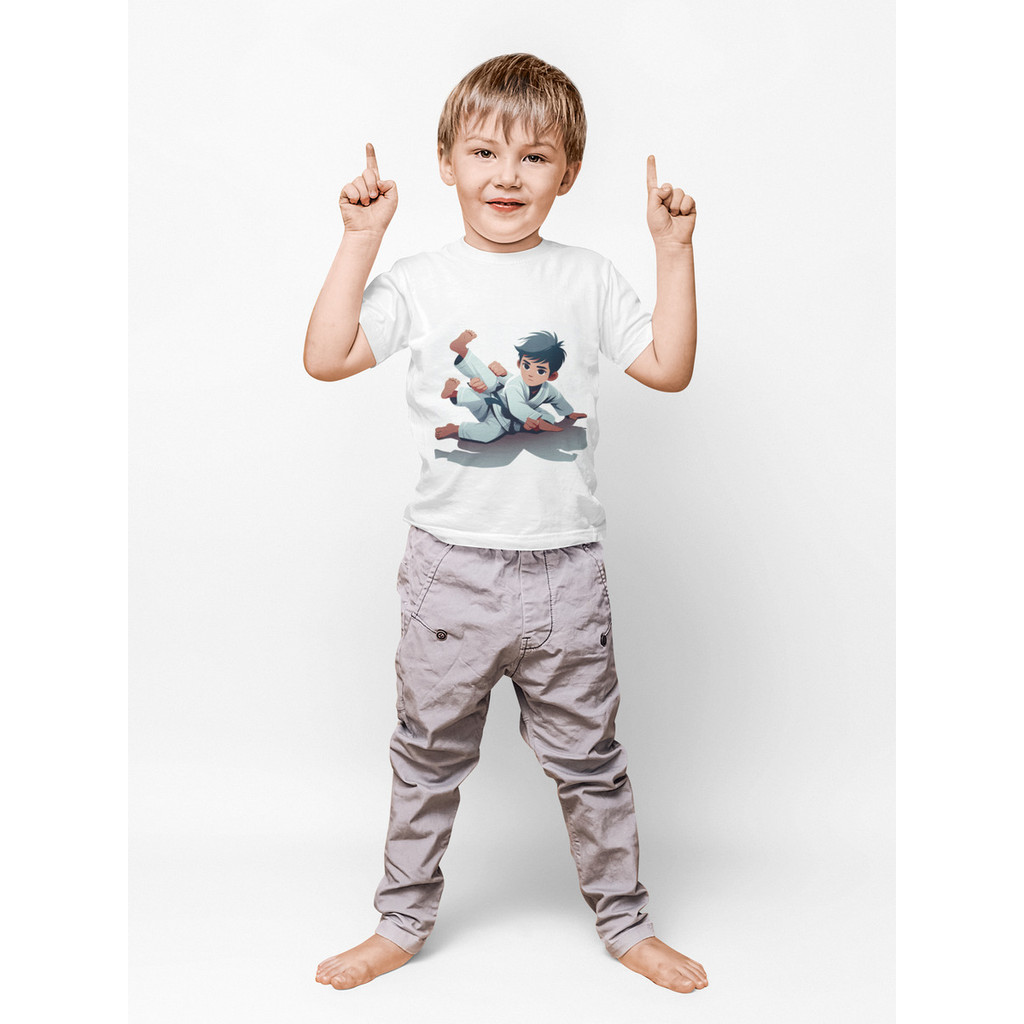 Roupa Infantil Menino Jiu Jitsu Luta Karate Judo Lutador
