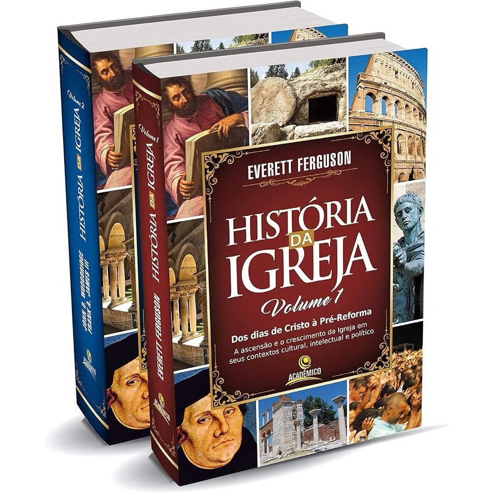 Historia Da Igreja | 2 Volumes | Capa Dura | Everett Ferguson - Books & Magazines