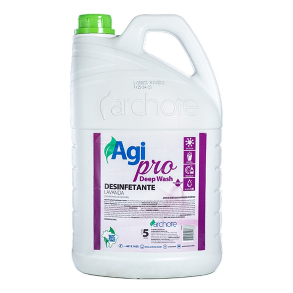 Desinfetante Deep Wash Lavanda 5L Agipro