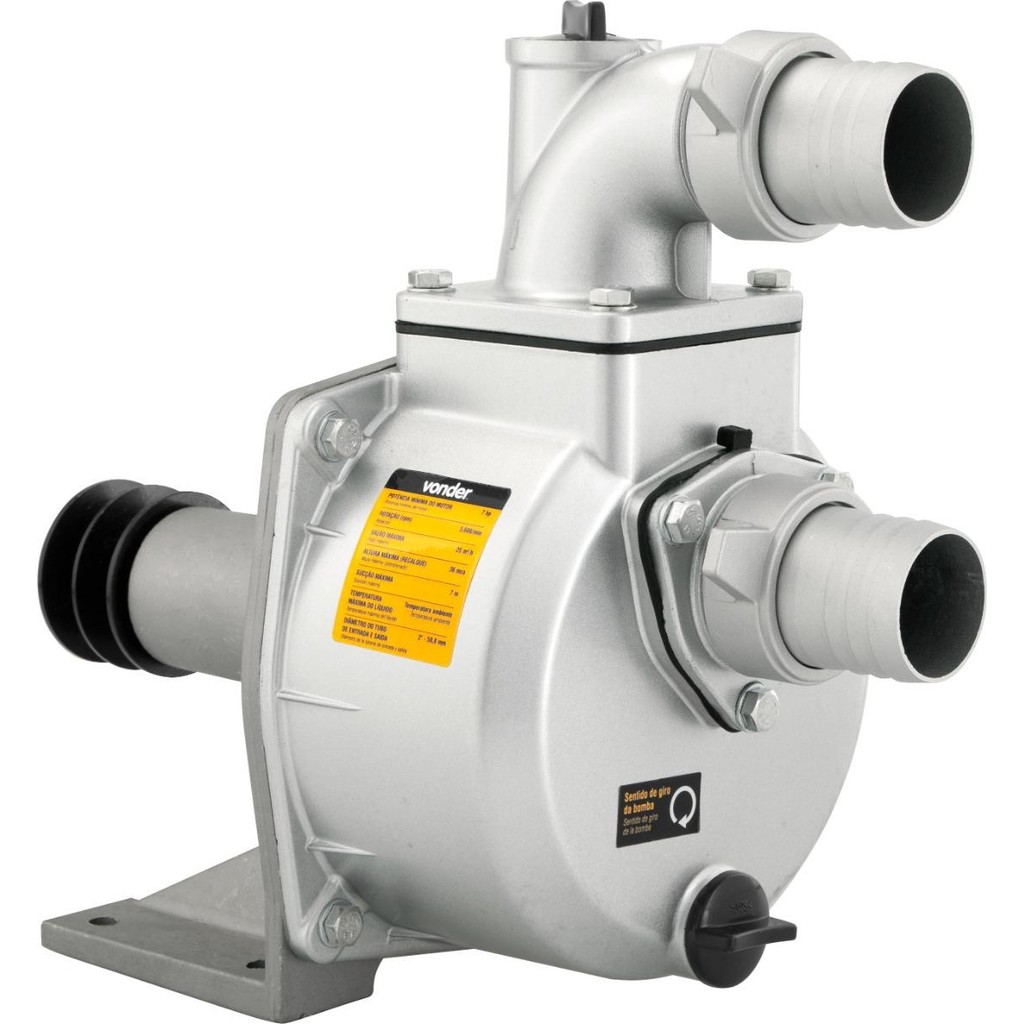 Bomba Mancal 2" 7HP Succção  7 metros Vonder em Oferta na Shopee