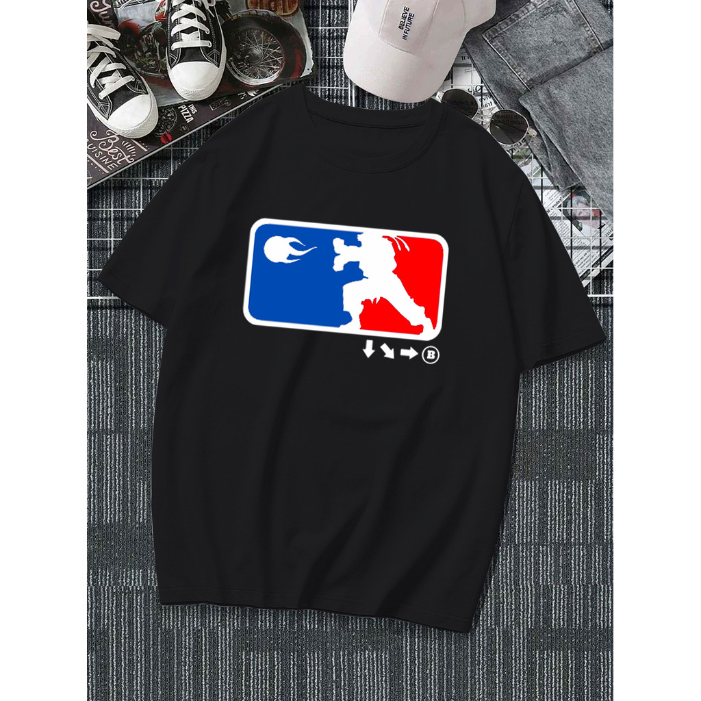 Camiseta Lutadores Inspirados em Arcade Visual Exclusivo Estilo Jogo Retrô Camisa Blusa Unissex Estampada Algodão Look