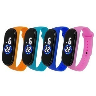 Kit com 2 Relógios M4 Led Digital Esportivo Unissex Prova Dágua Lançamento Kit com 5 Relógios M4 Led em Oferta na Shopee