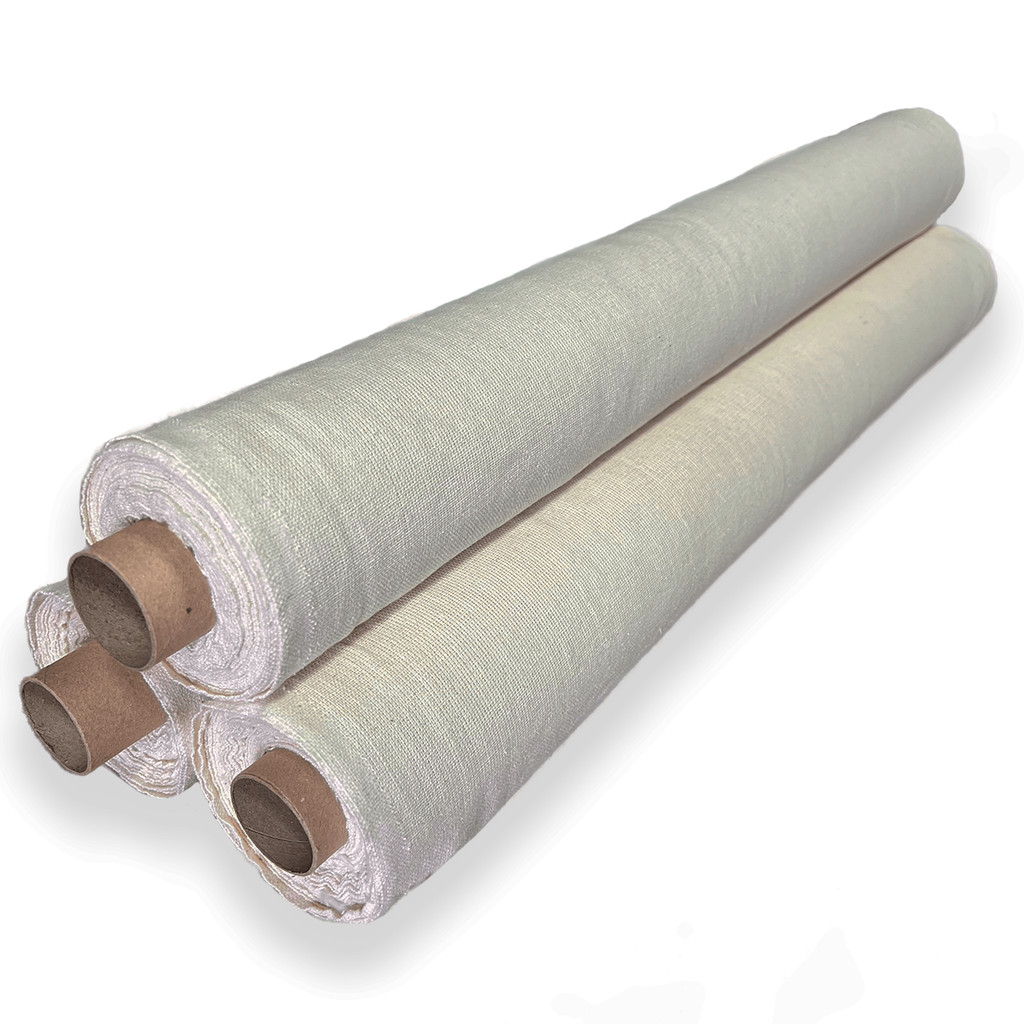 Tecido Em Metro Algodão Cru, Rolo Com 5 Metros