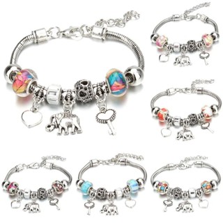 Kit 3 UN Pulseira Pandora Feminina Bracelete Estilos enviados aleatoriamente em Oferta na Shopee