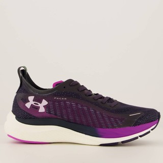 Tênis Under Armour Pacer Feminino Marinho e Roxo em Oferta na Shopee