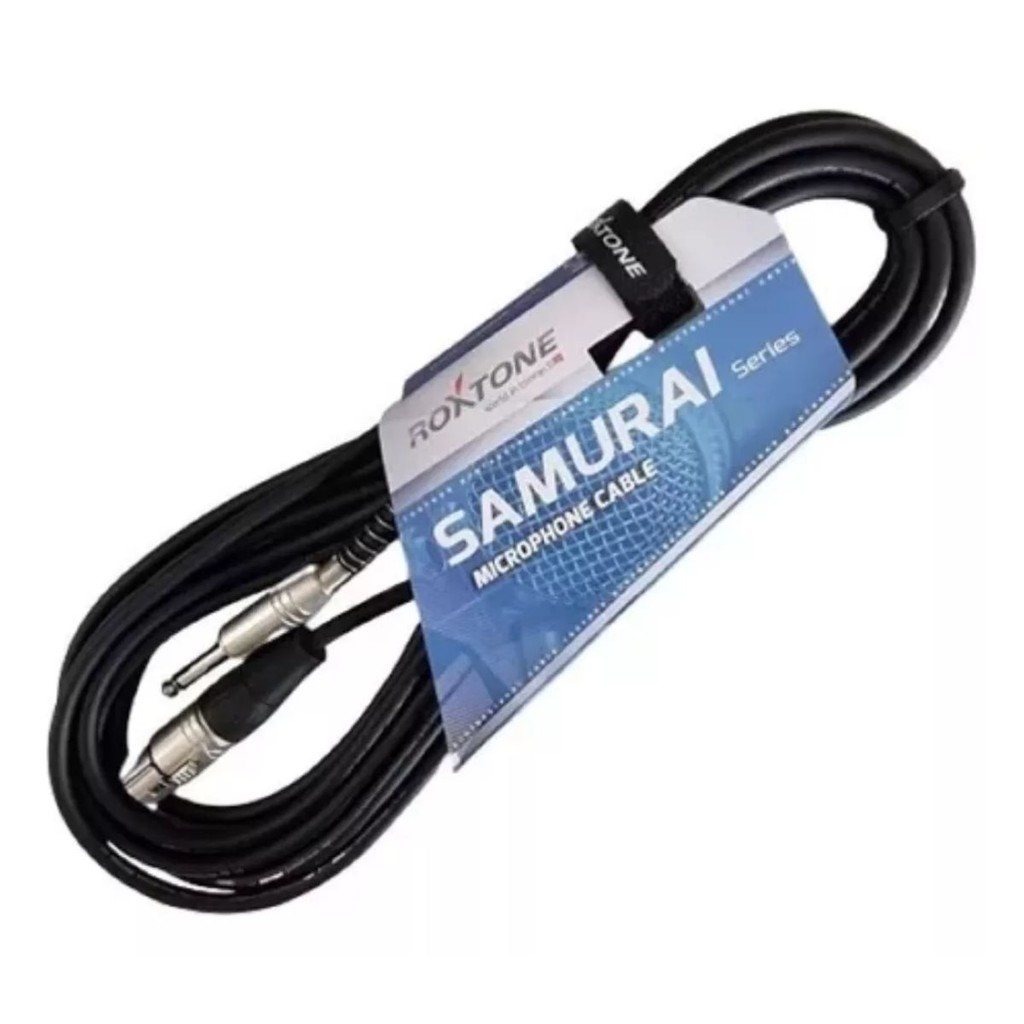 Cabo Xlr Femea/P10 Mono Roxtone Smxj210l7 7 Metros em Oferta na Shopee