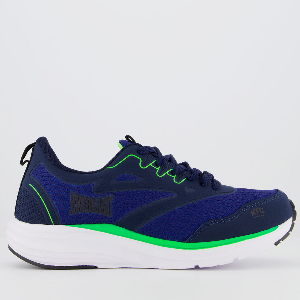 Tênis Everlast Evo Azul e Verde - Sports & Outdoors