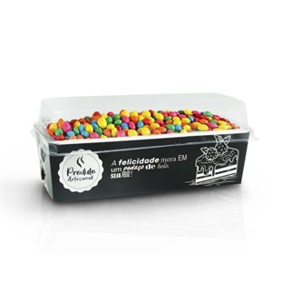 Forma de Bolo Forneavel - Full Black - Caixa 50 Un em Oferta na Shopee