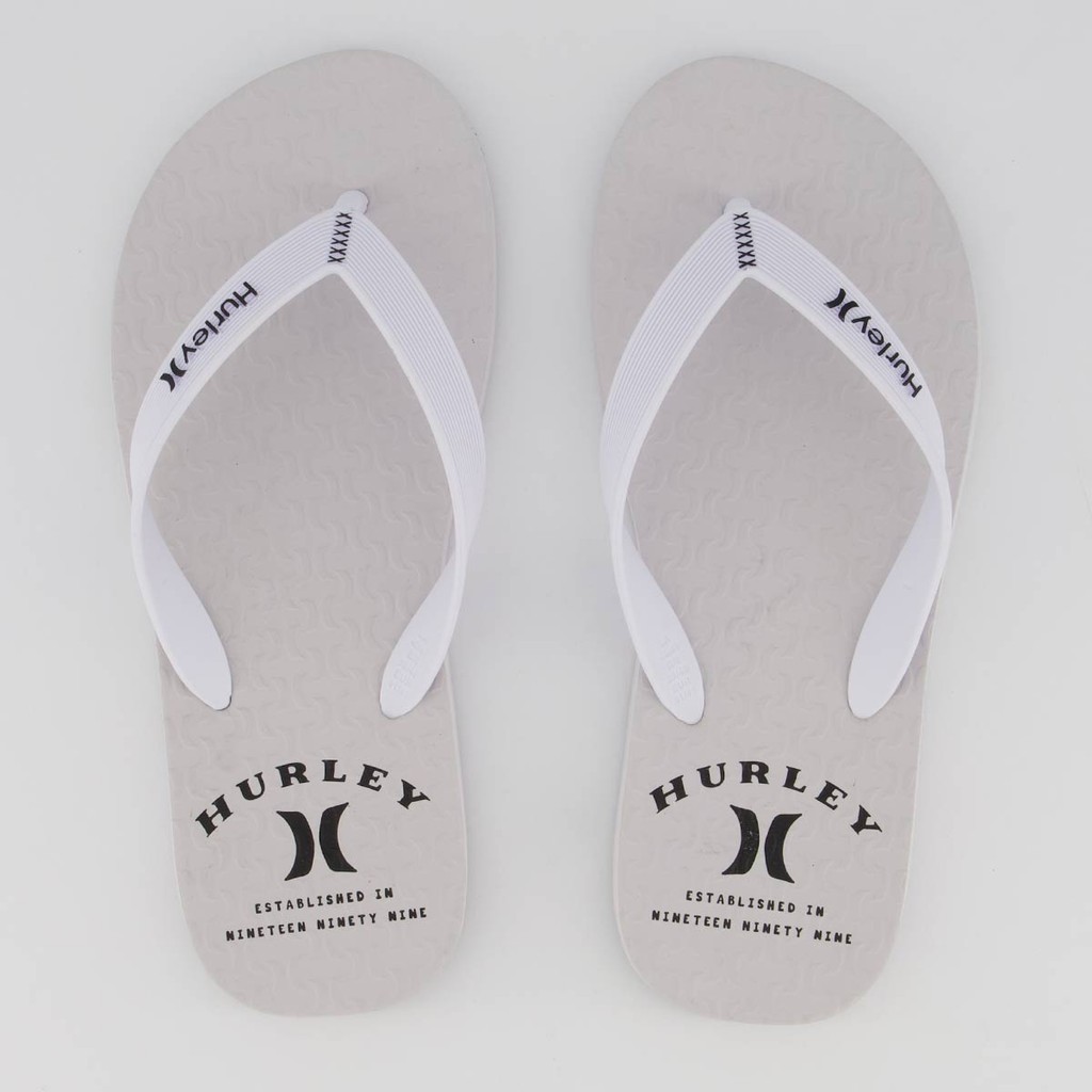 Chinelo Hurley Xilo Fish Branco - Men Shoes