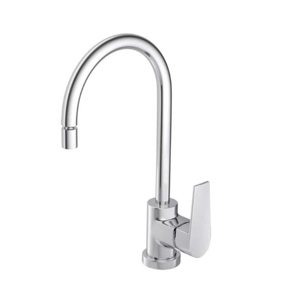 Misturador de Mesa para Cozinha Level Monocomando Bica Móvel Cromado - Deca