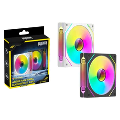 Cooler Fan RGB KNUP G-VR351 para Gabinete CPU 1300RPM