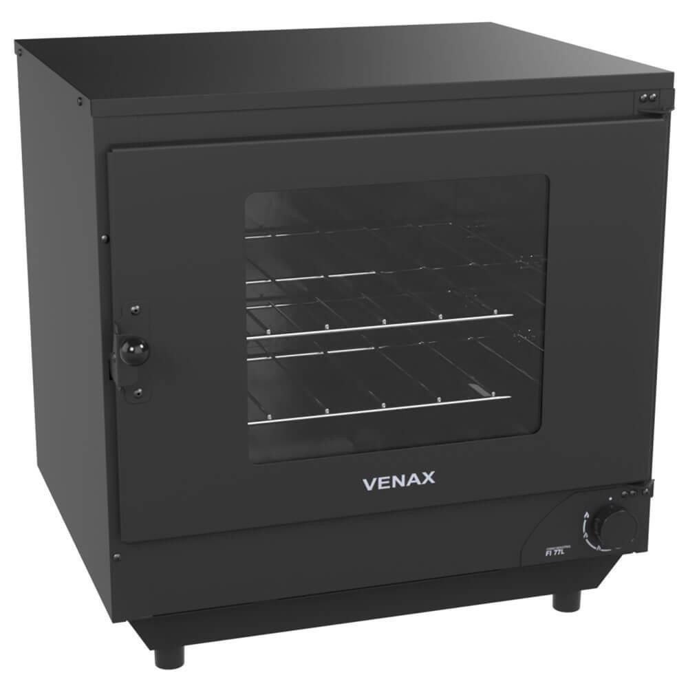 Imagem Forno a Gás Industrial Venax Fi 77L Bancada Preto Fosco Gás GLP 21384