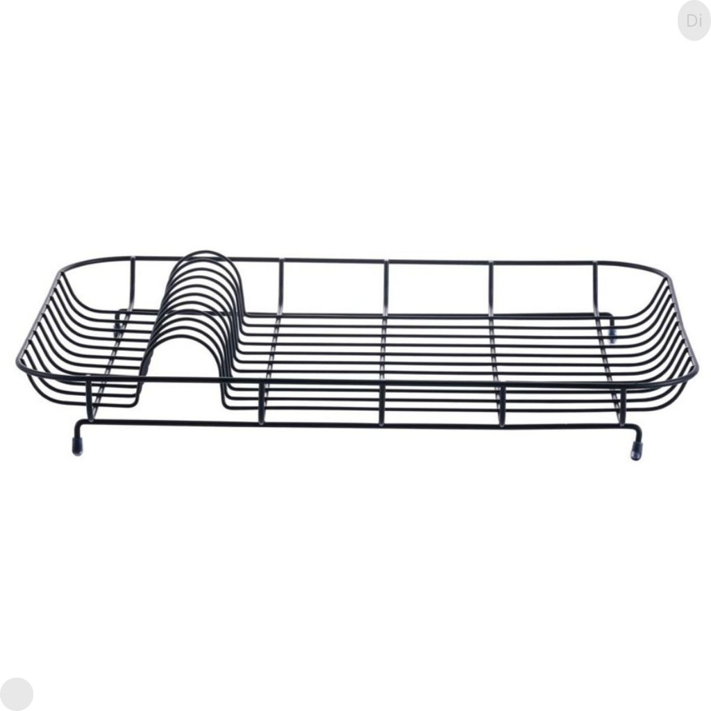 Escorredor de Louça de Aço Preto Capacidade 11 Pratos - Mor em Oferta na Shopee