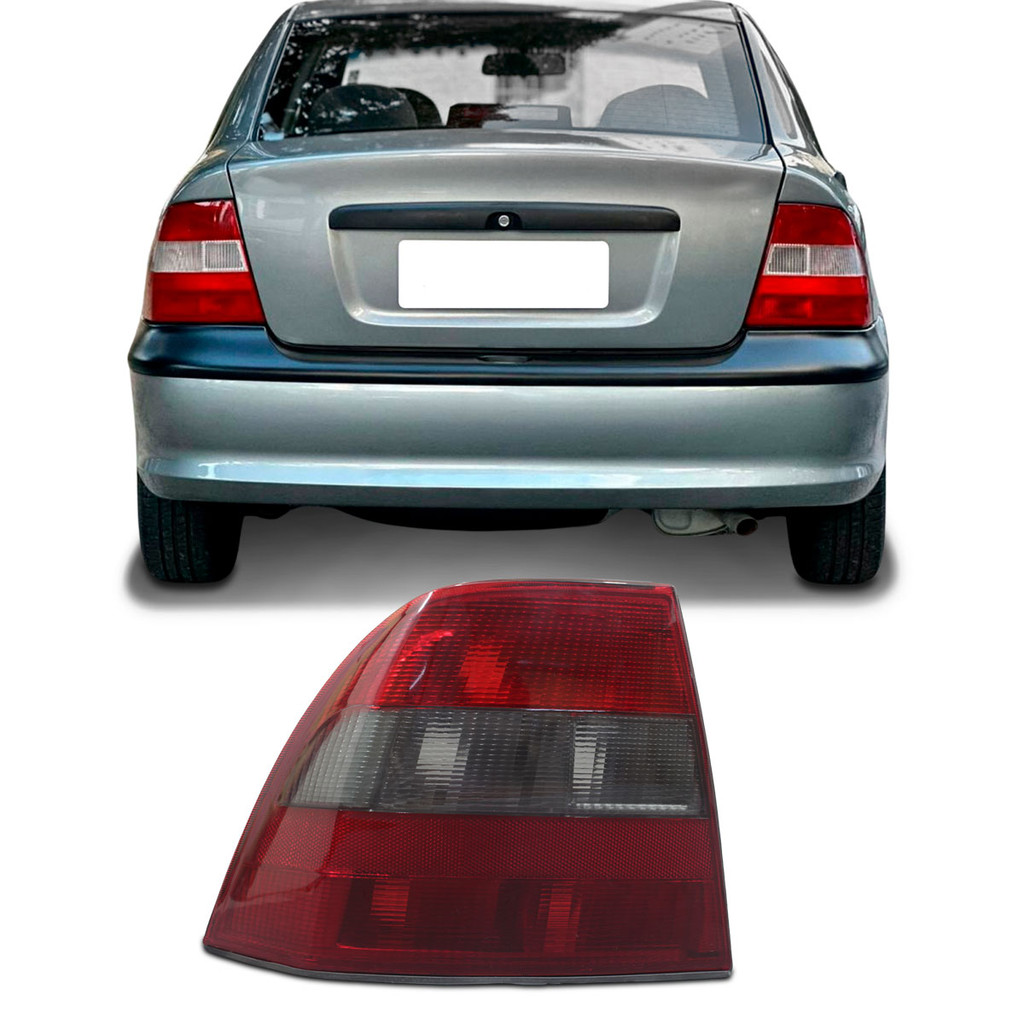 Lanterna Traseira Vectra 97 98 99 Bicolor com Ré Fumê Lado Esquerdo