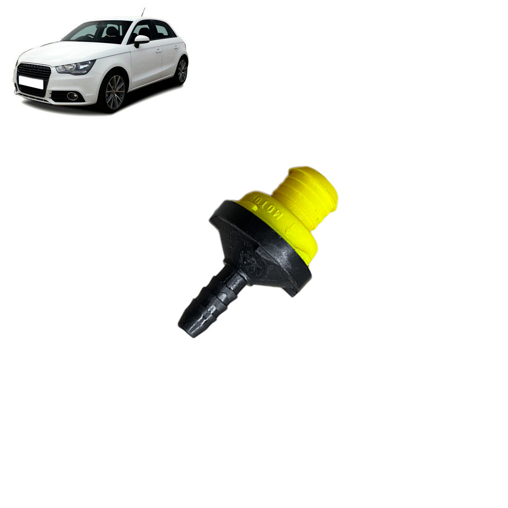 Válvula Hidrovacuo 180º Tubo Diâmetro 6 mm Borracha Compatível com Audi A1 1.4 2011 2012 2013 2014