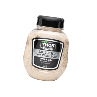 Sal Grosso Com Chimichurri Para Carnes 800g - Thor em Oferta na Shopee