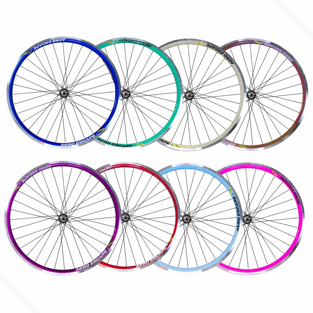 Par de Rodas Aro 26x1.9 Raio Grosso/Cubo Aço Aero Vzan Colorida em Oferta na Shopee