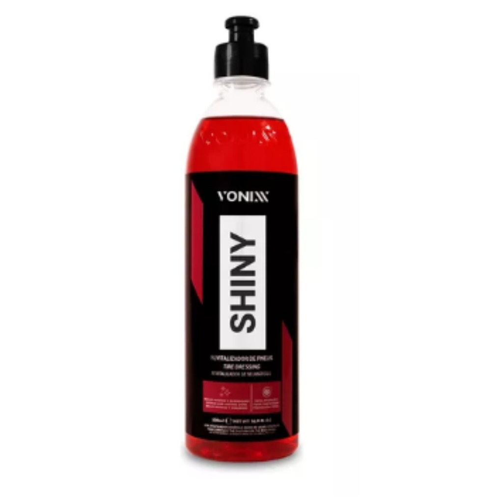 Shiny Revitalizador Pneu Pretinho Longa Duração Vonixx 500ml