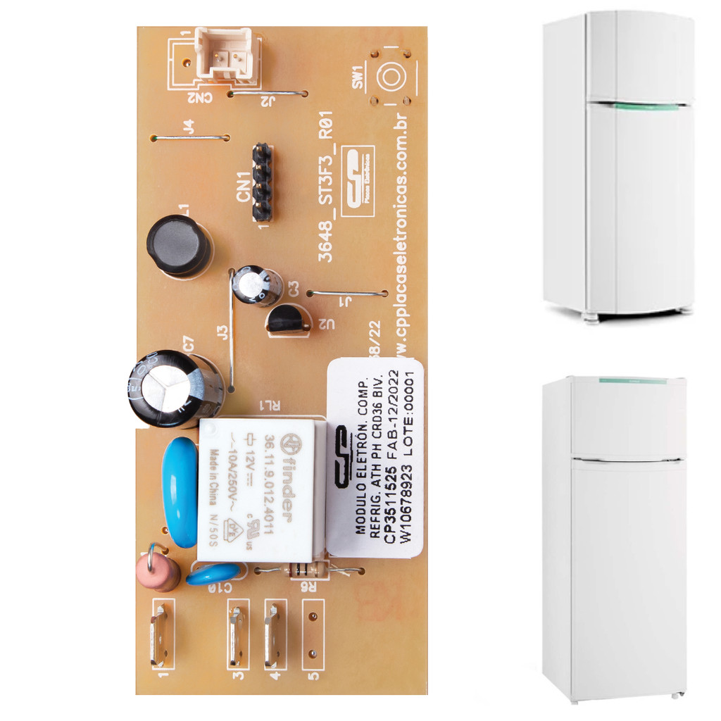 MODULO ELETRONICO ATH CRD36 BIV W10678923 W10316916 W10366225 W10522592 W10632498 W10316918 W10780252 CP3511525 CP