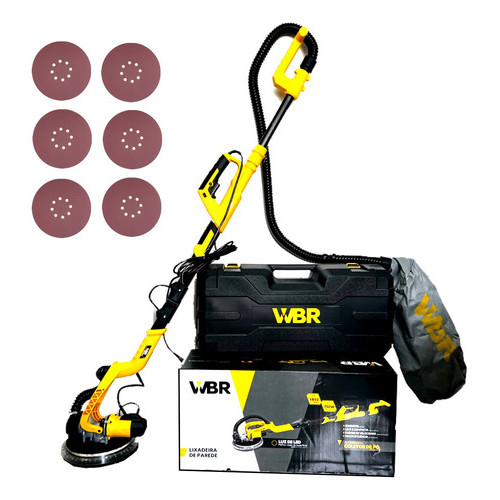 Lixadeira De Parede E Teto Girafa Profissional Multifuncional Super Resistente - 110v Ou 220v - WBR em Oferta na Shopee
