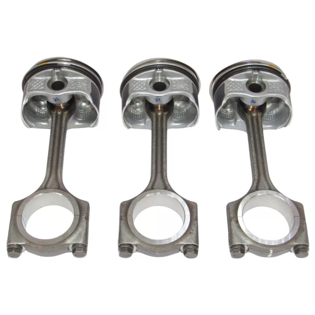 Jogo de pistões bielas anéis Renault Logan 2017 a 2024 em Oferta na Shopee