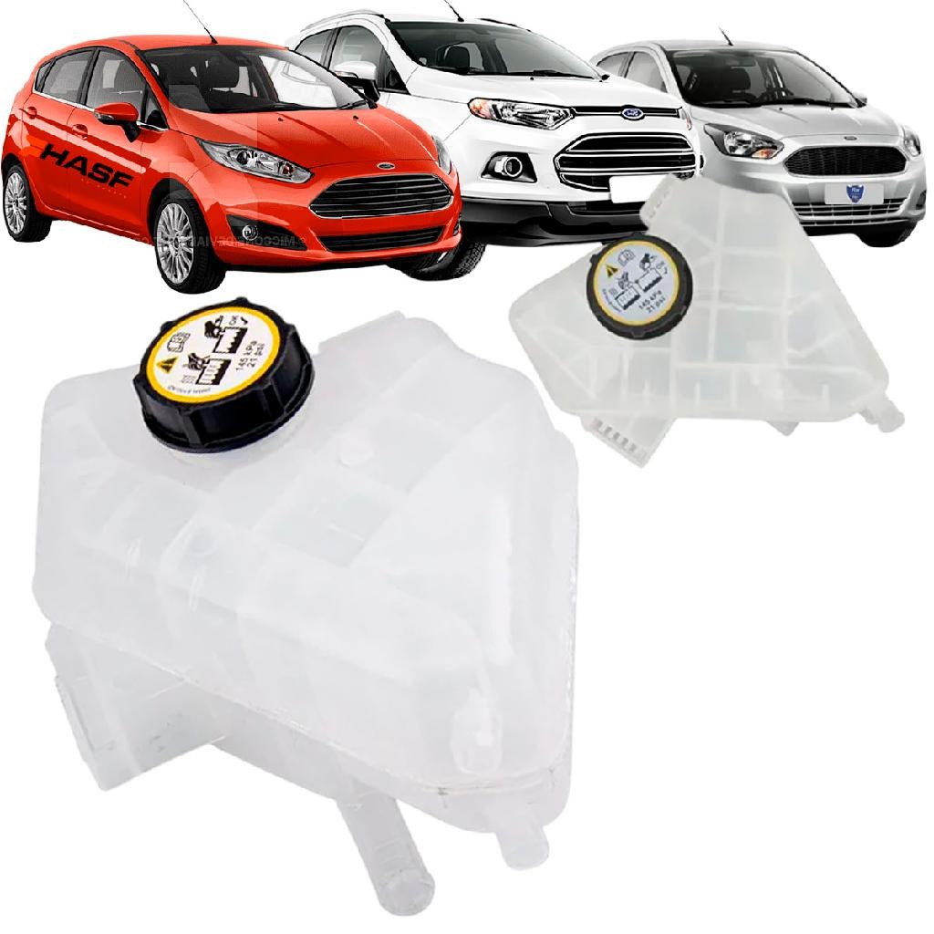 Reservatório Radiador com Tampa ford Fiesta ford KA ford Ecosport  2012 2013 2014 2015 2016 2017 2018