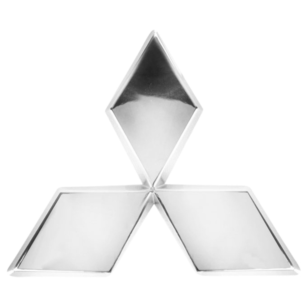 EMBLEMA MITSUBISHI GRADE ASX 2011 A  2018 LOGO CROMADO
