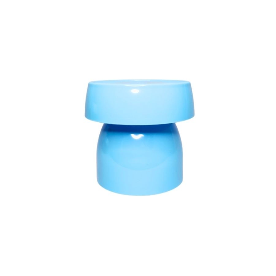 Boleira Cogumelo Pequena - Azul Claro - 12x13cm - 1 unidade - Rizzo