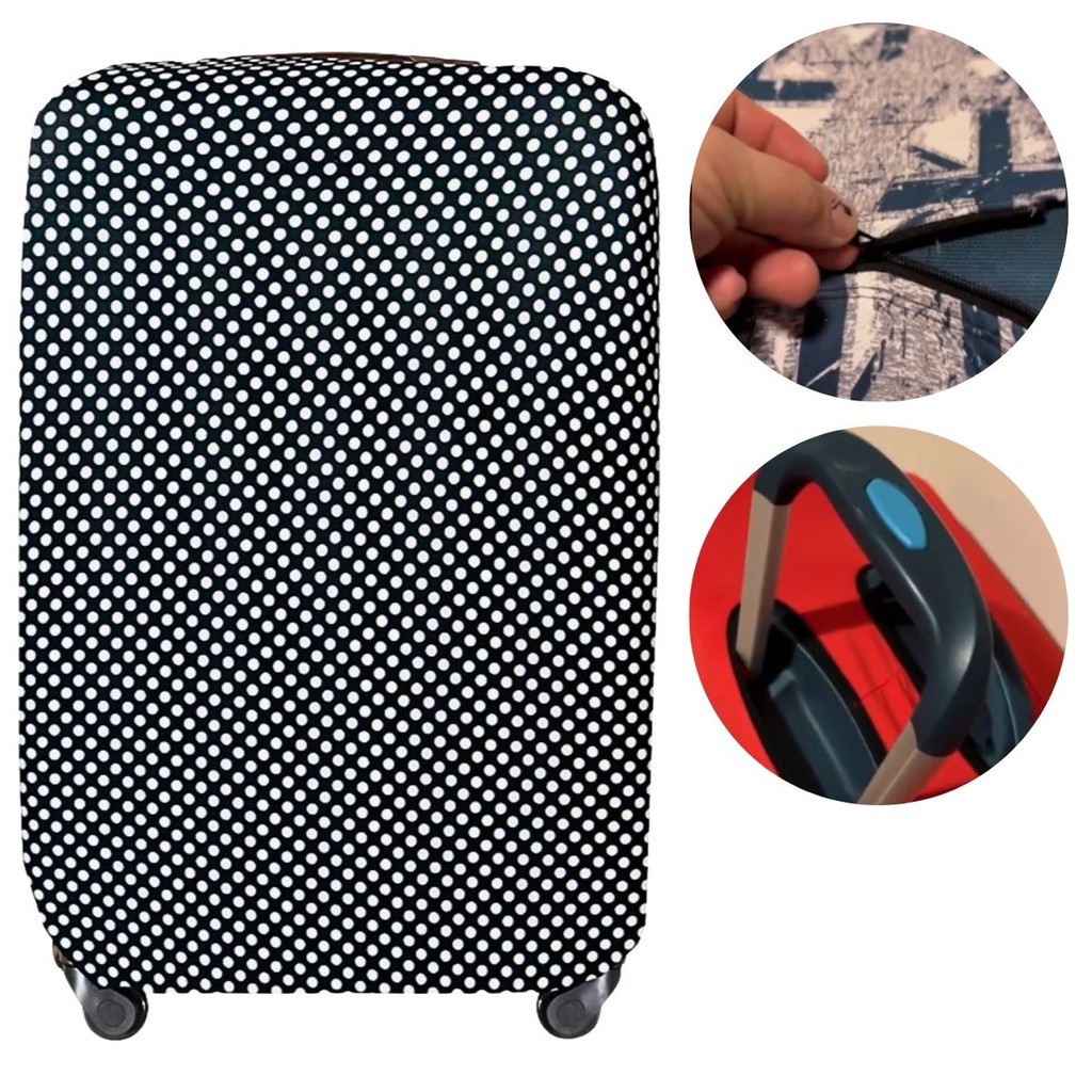 Capas para Mala Viagem Kit 3 Tamanhos PMG – Impermeável e Reutilizável