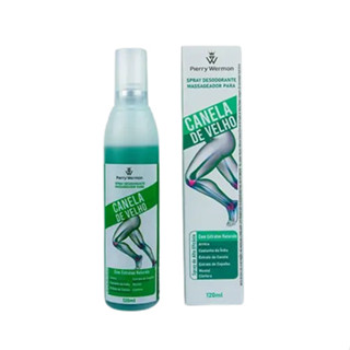 Spray Desodorante Massageador Pierry Wermon Canela de Velho 120ml - Alívio e Frescor para o Seu Bem-Estar em Oferta na Shopee