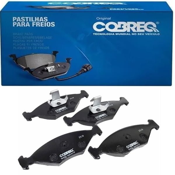 Pastilha De Freio Dianteira Palio Siena Palio Weekend Cobreq N532 em Oferta na Shopee