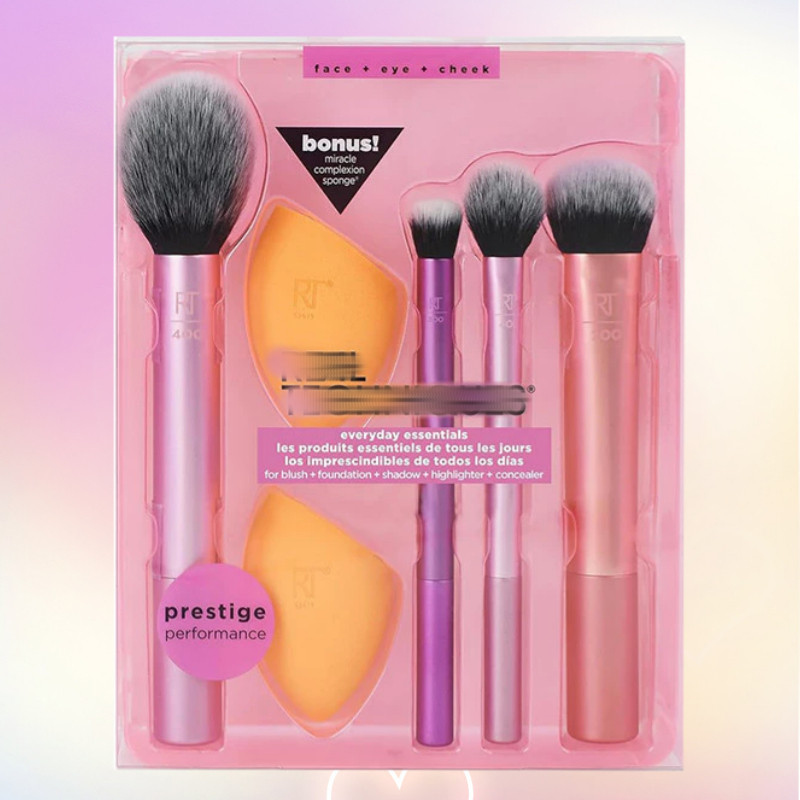 Rt 1997 Conjunto de escovas de maquiagem /Real Techniques Conjunto de escovas de maquiagem para iniciantes/5pcs