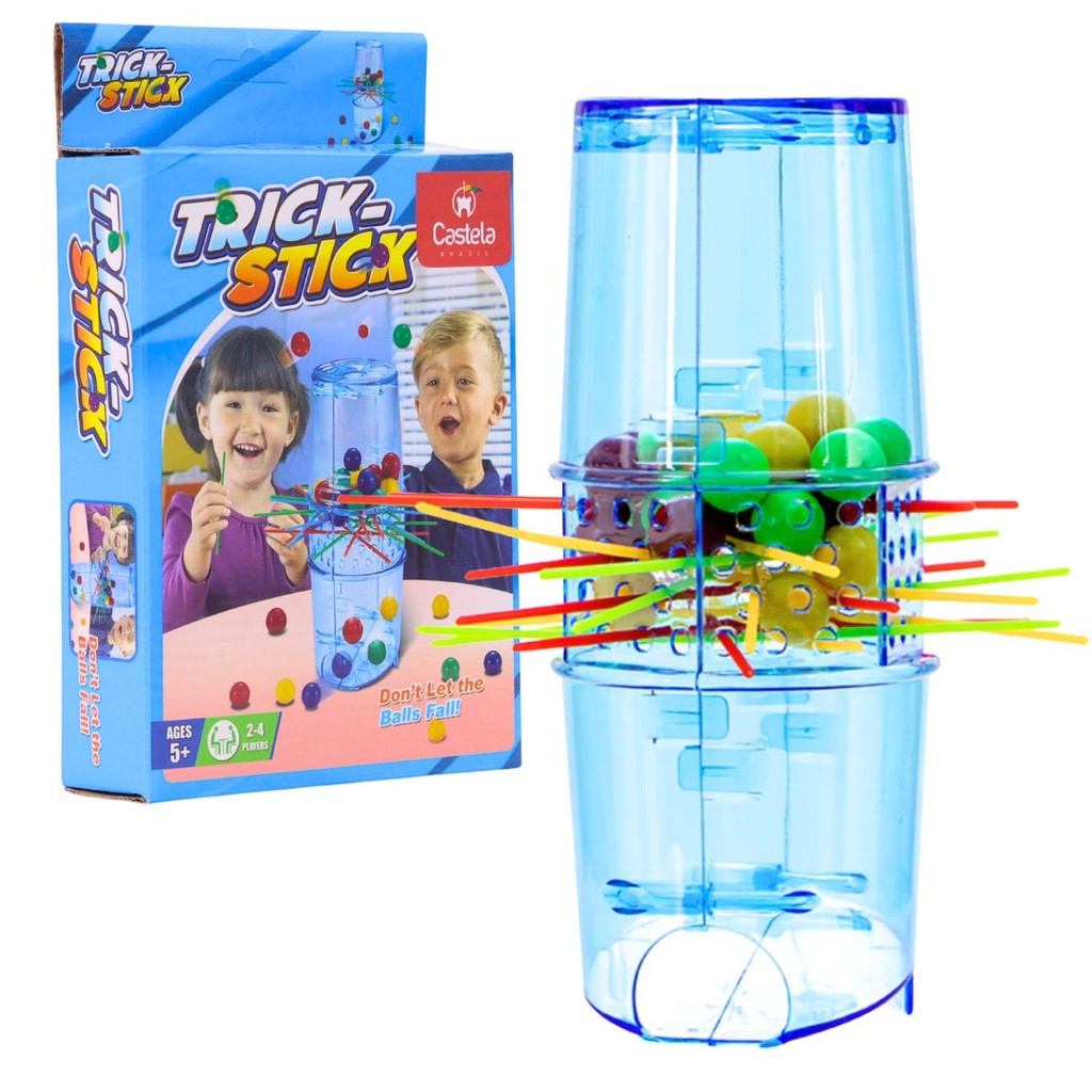 Jogo Tira Vareta Trick-Stick - Castela em Oferta na Shopee