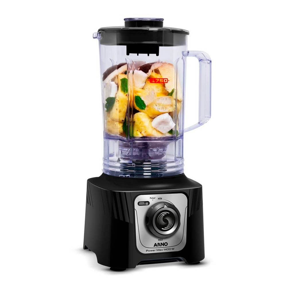 Liquidificador Arno Powermax Comfort Control LN65 Preto - 127V - Home Appliances