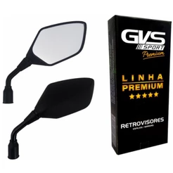 Retrovisor Moto Honda Elite XRE300 Rosca M8 Inversa Lente Convexa Gvs Premium - 8241