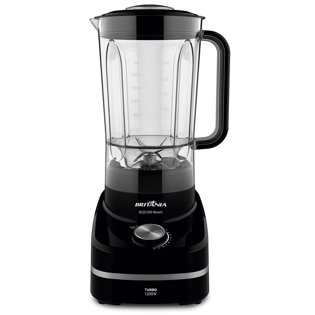 Liquidificador Britânia Revert Turbo BLQ1250P 1200W - Home Appliances