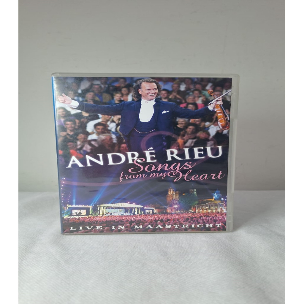 DVD André Rieu -Songs from my heart editora André Rieu Studios